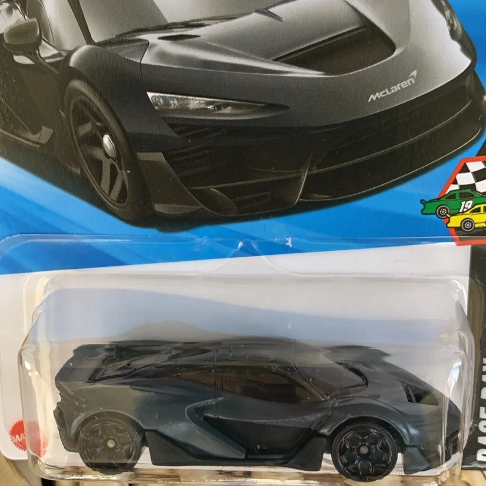 Hot Wheels Black McLaren W1 Toy Car Race Day Mattel HotWheels Racing New 2025